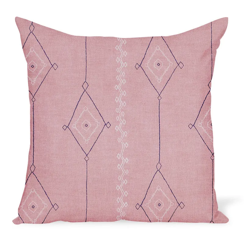 Peter Dunham Textiles Khyber in Pink Pillow