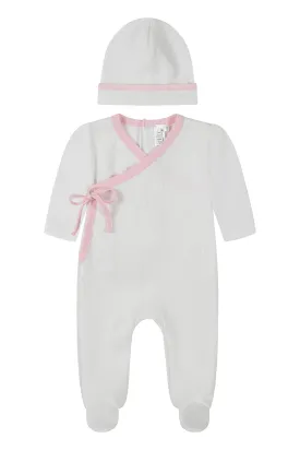 Pima cotton baby take home set / PINK