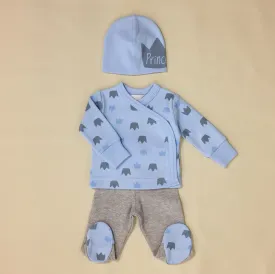 Prince Layette Set Long Sleeve