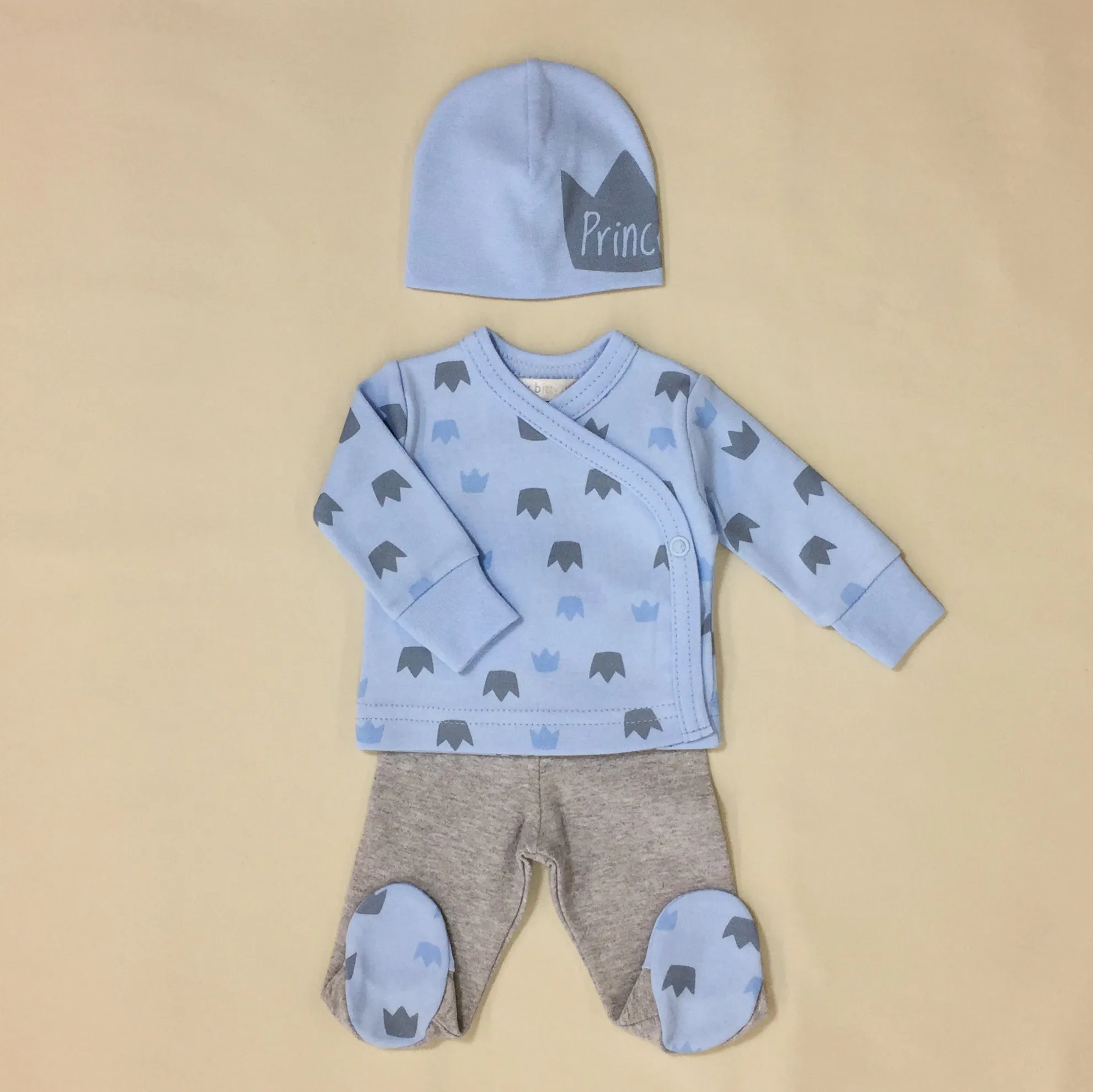 Prince Layette Set Long Sleeve