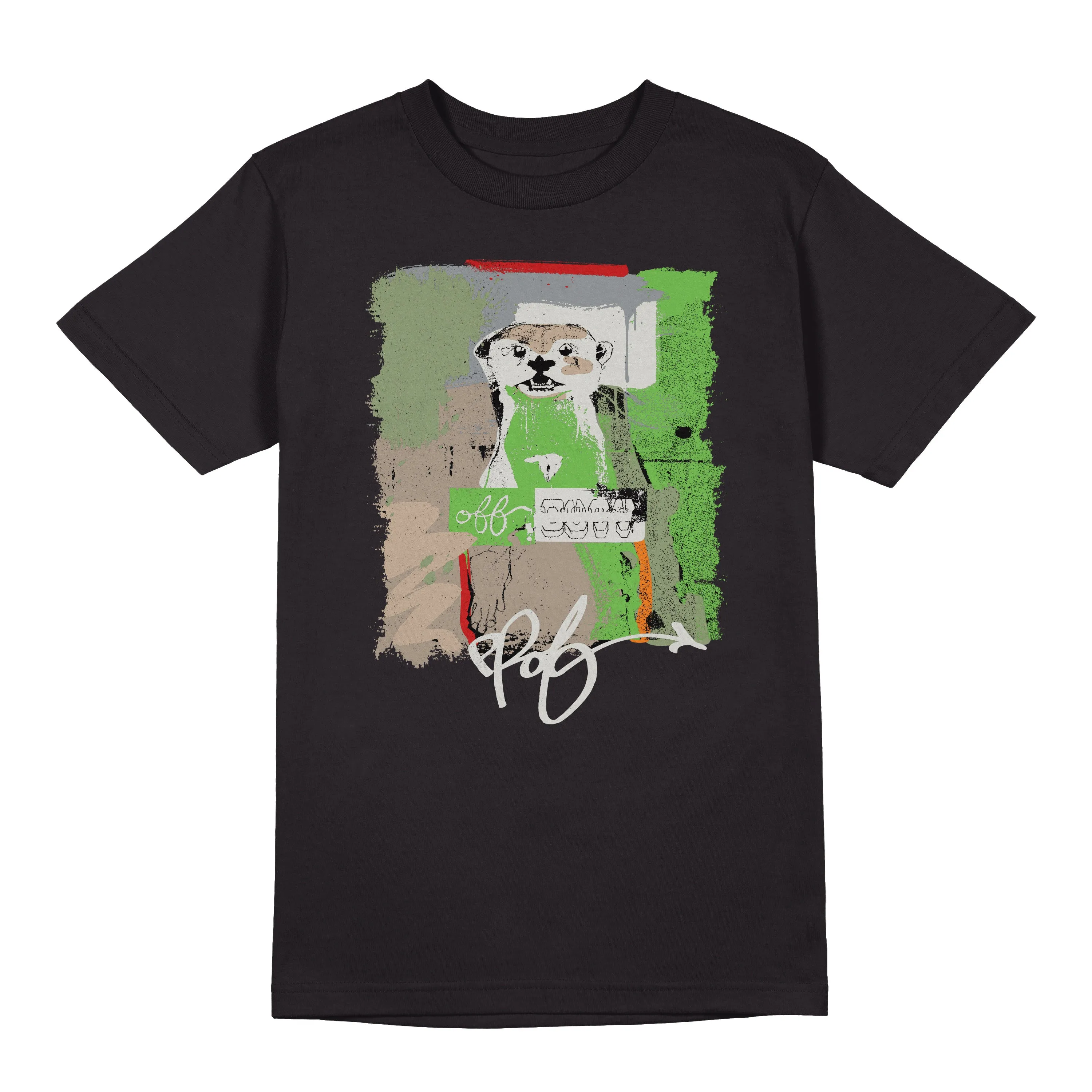 PROF "Otter" Black T-Shirt