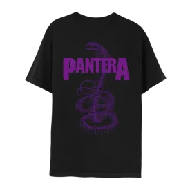 Purple Snake World Tour 2023 Black T-Shirt