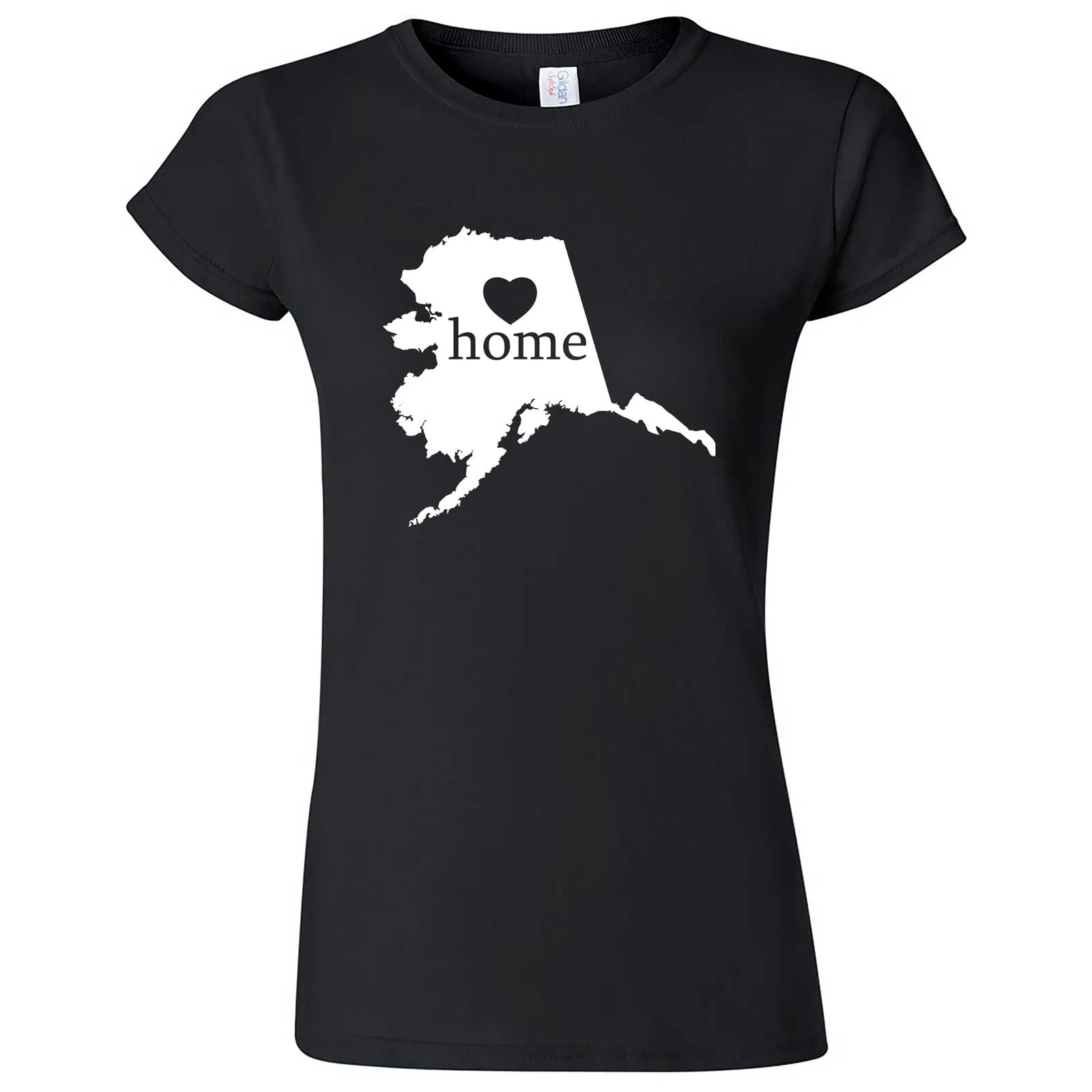 "Alaska Home State Pride" women's t-shirt