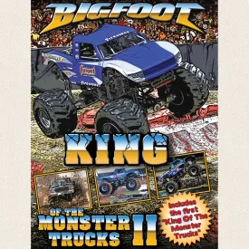 "AS IS" (Loose DVD) - BIGFOOT King Of The Monster Trucks II DVD