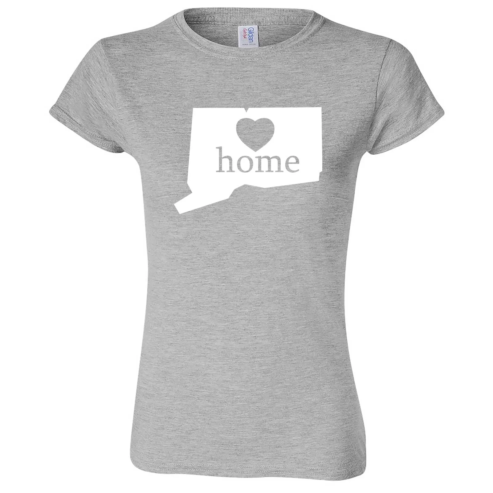 "Connecticut Home State Pride" women's t-shirt