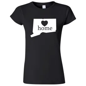 "Connecticut Home State Pride" women's t-shirt