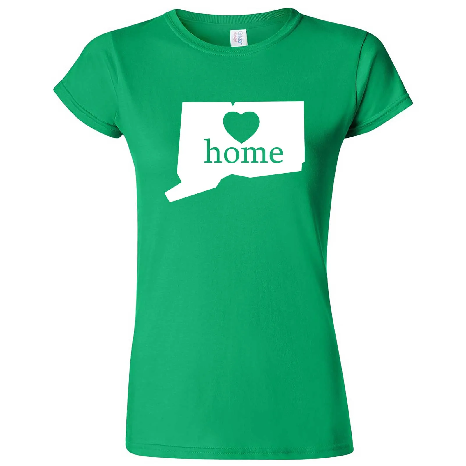 "Connecticut Home State Pride" women's t-shirt