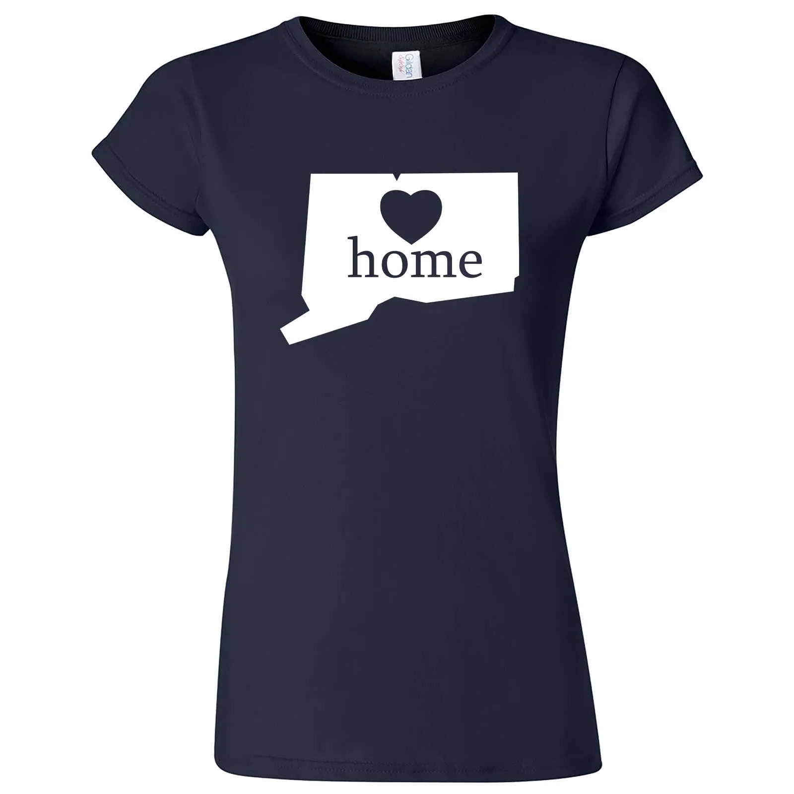 "Connecticut Home State Pride" women's t-shirt