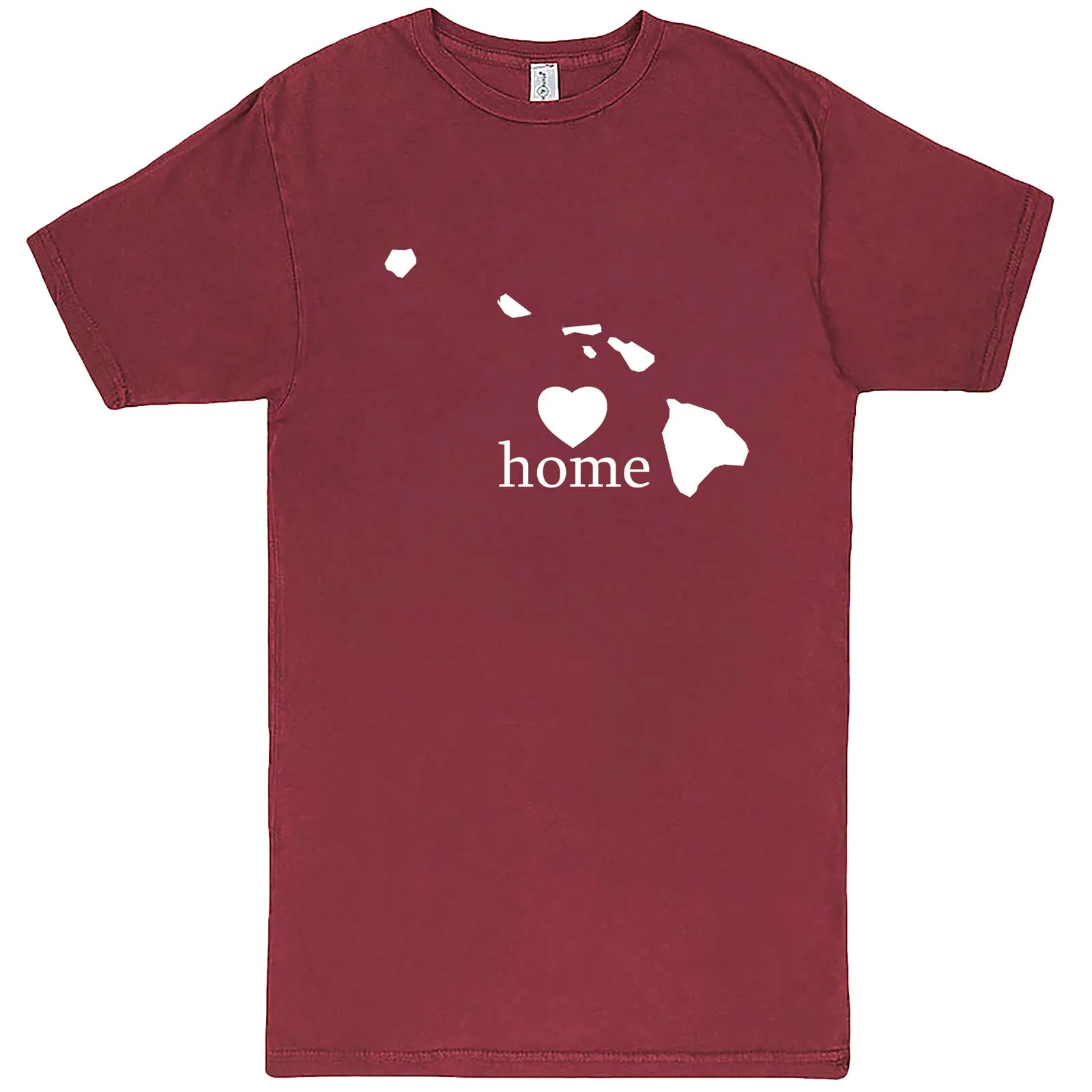 "Hawaii Home State Pride, Pink" men's t-shirt