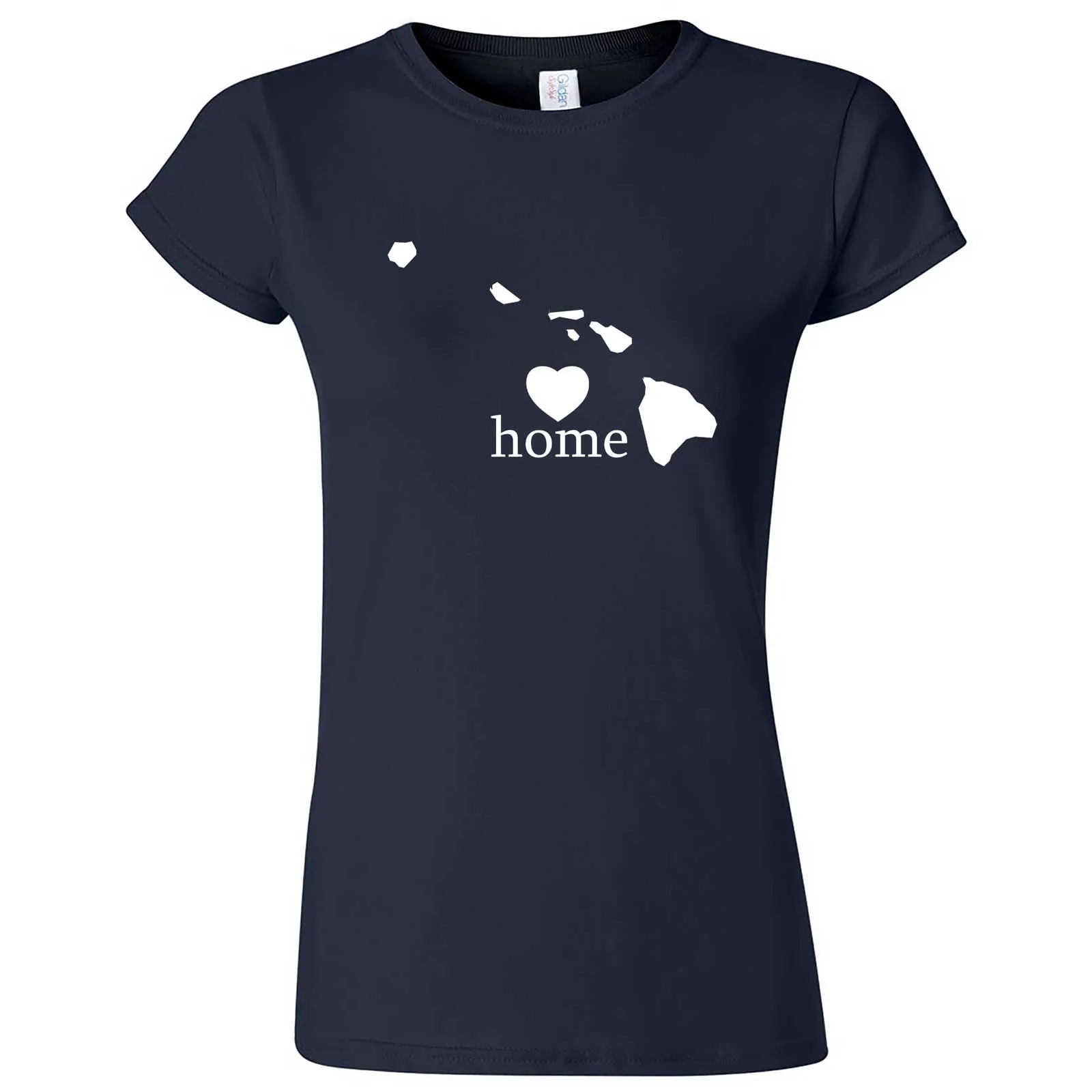 "Hawaii Home State Pride, Pink" women's t-shirt