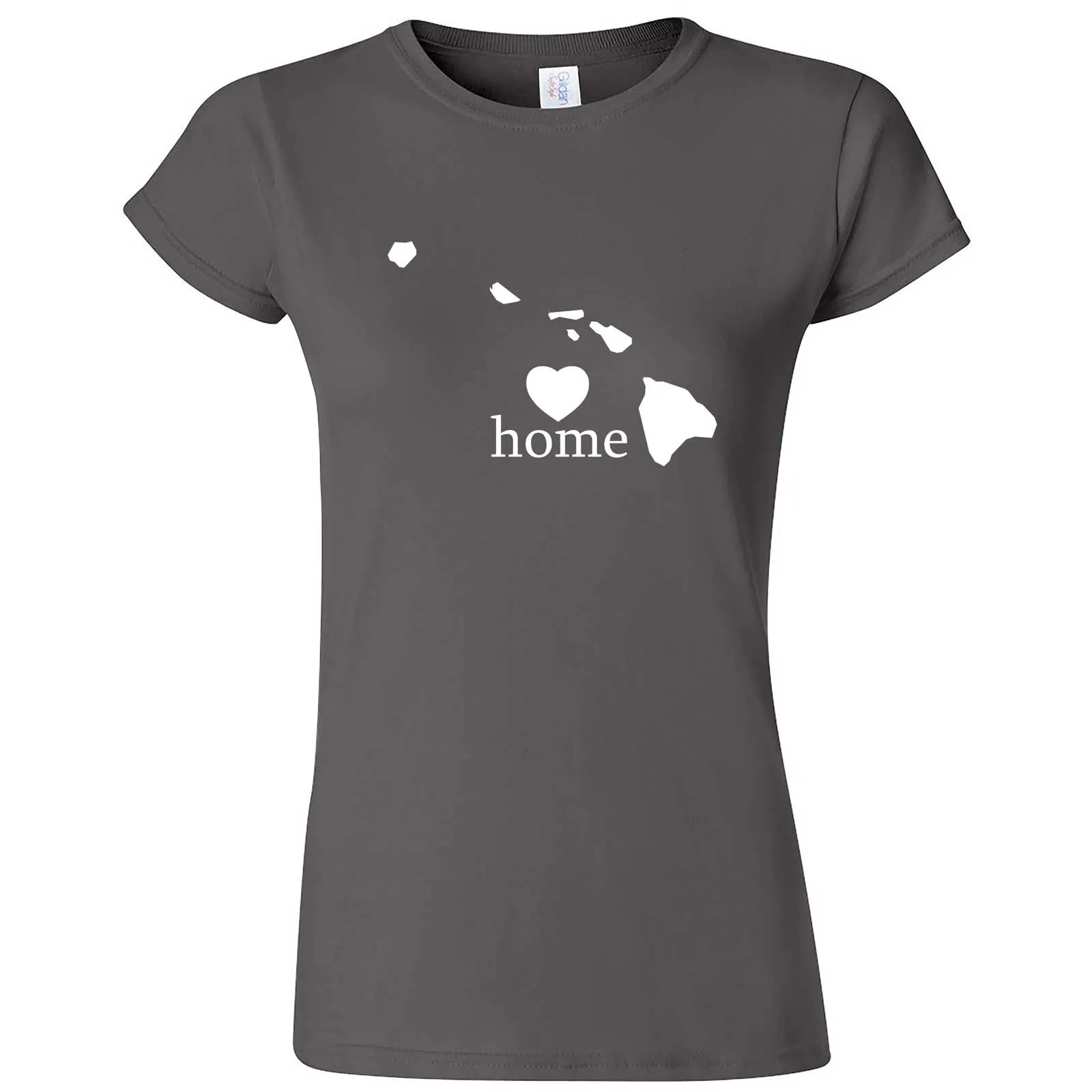 "Hawaii Home State Pride, Pink" women's t-shirt