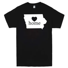 "Iowa Home State Pride" men's t-shirt