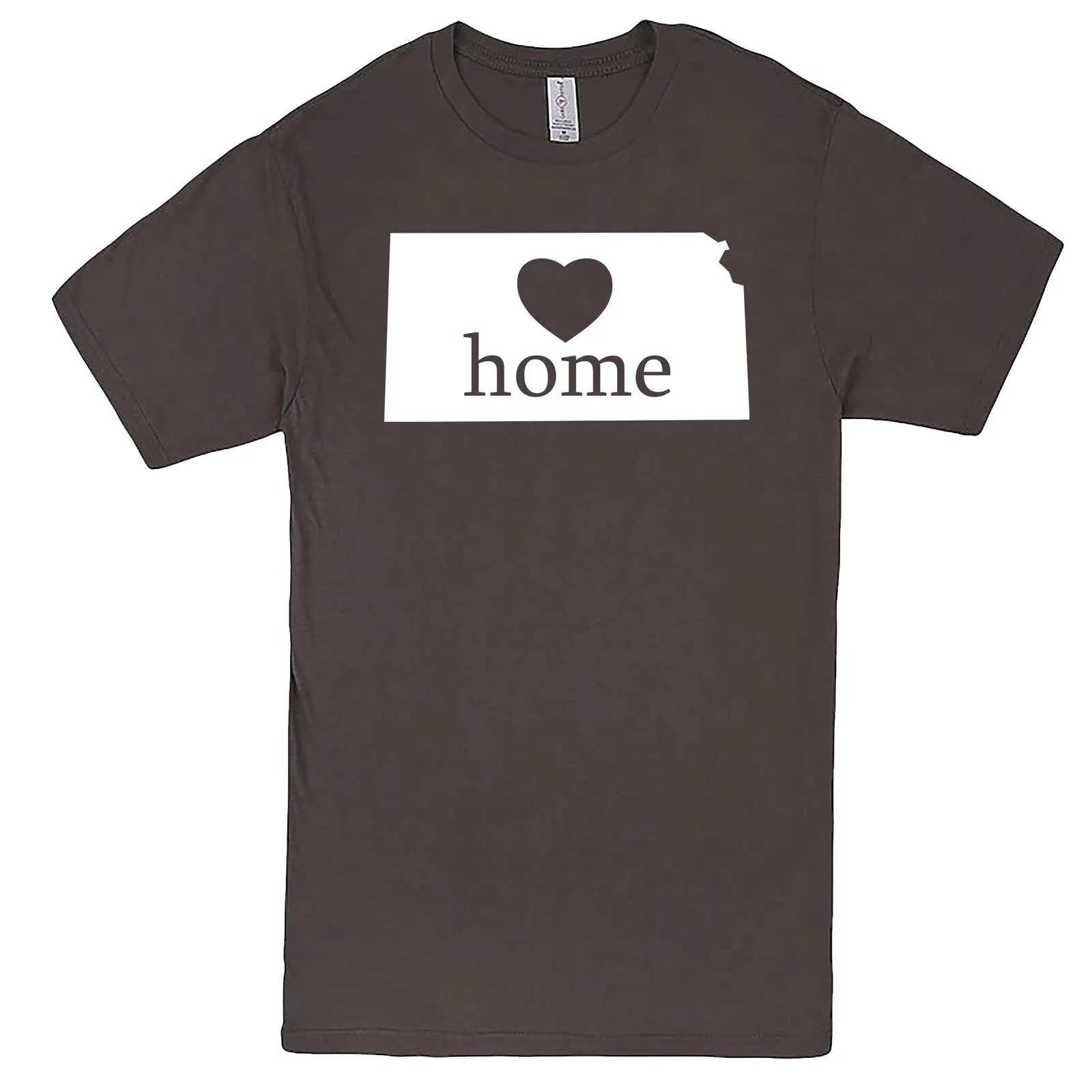 "Kansas Home State Pride, Pink" men's t-shirt