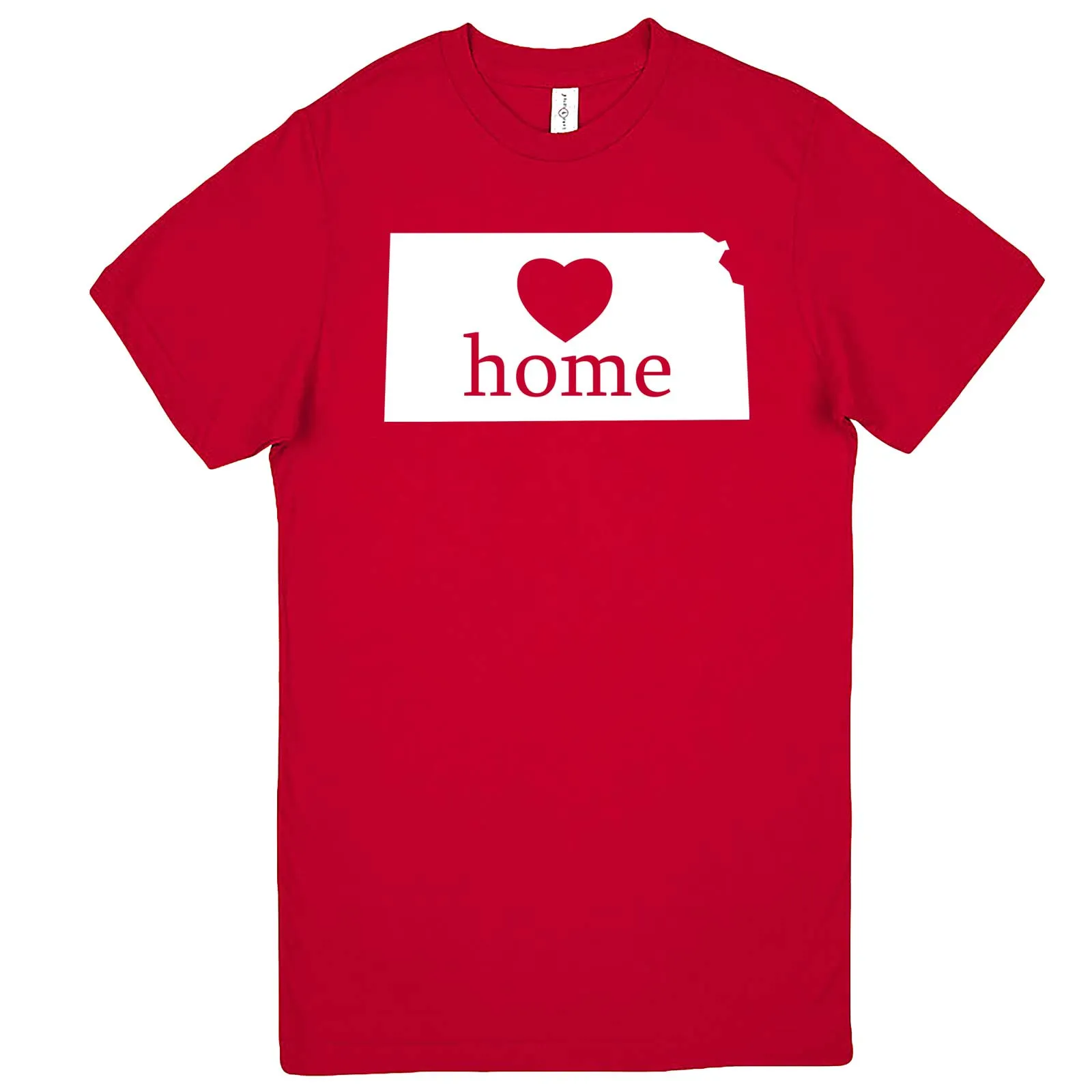 "Kansas Home State Pride, Pink" men's t-shirt