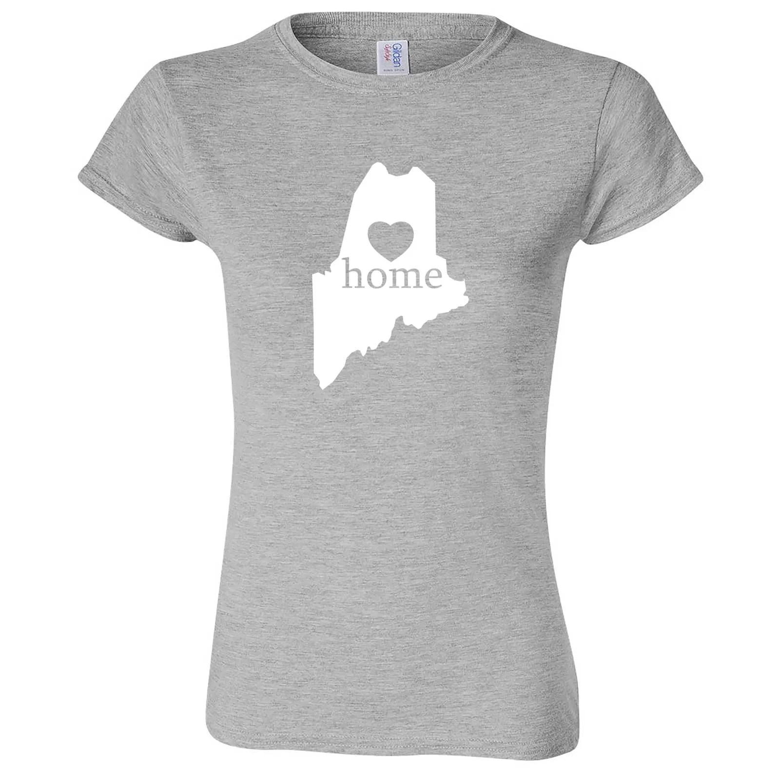 "Maine Home State Pride" women's t-shirt