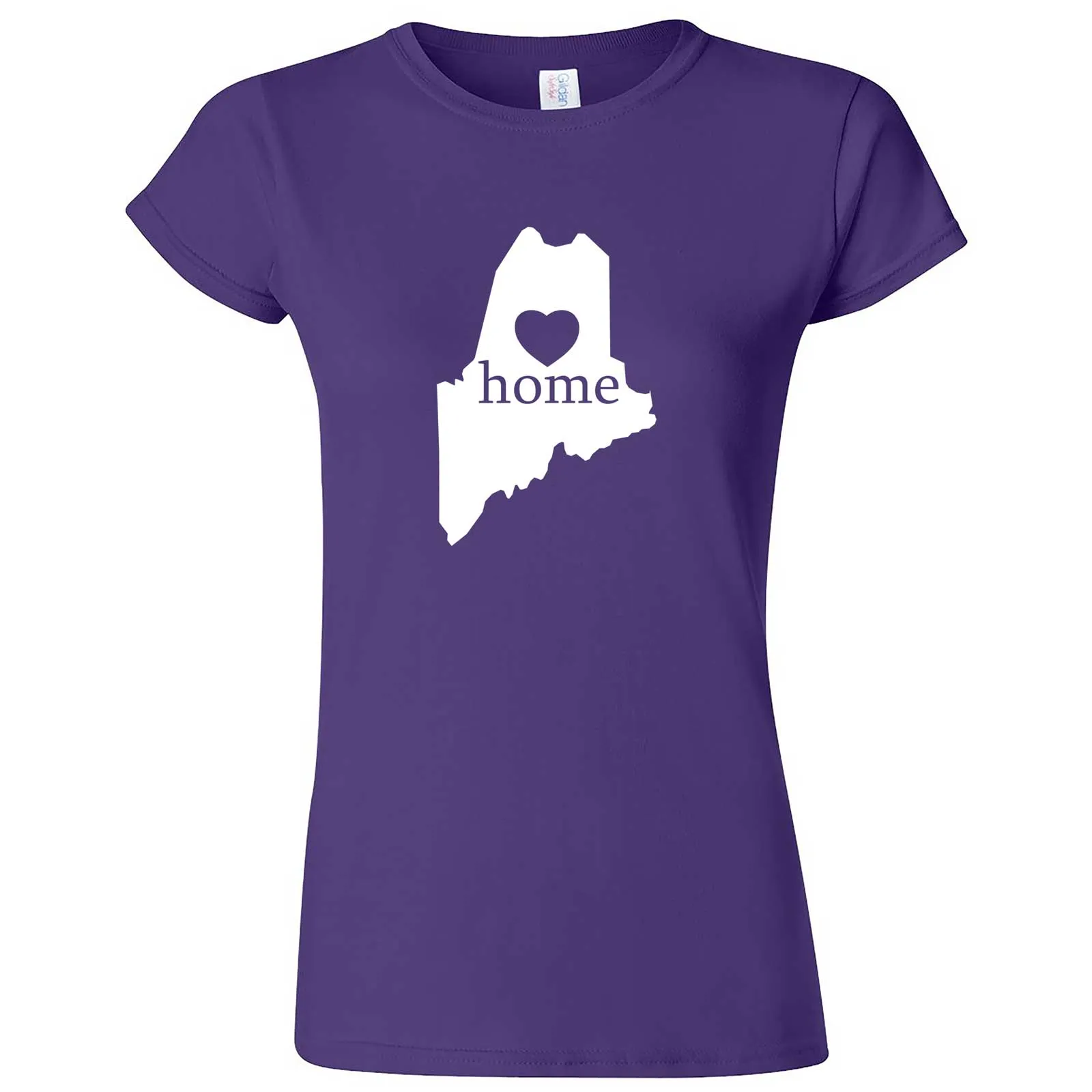 "Maine Home State Pride" women's t-shirt