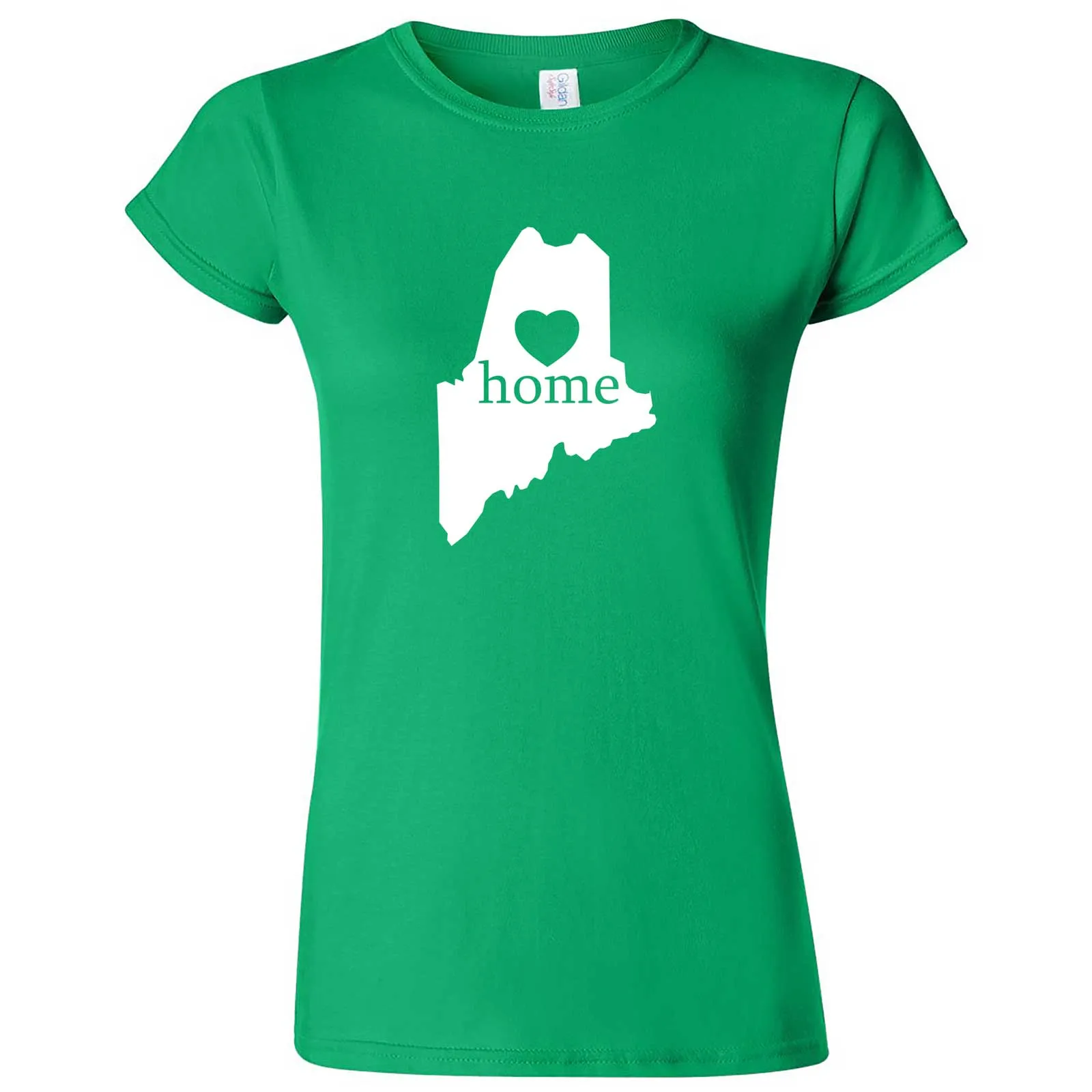 "Maine Home State Pride" women's t-shirt