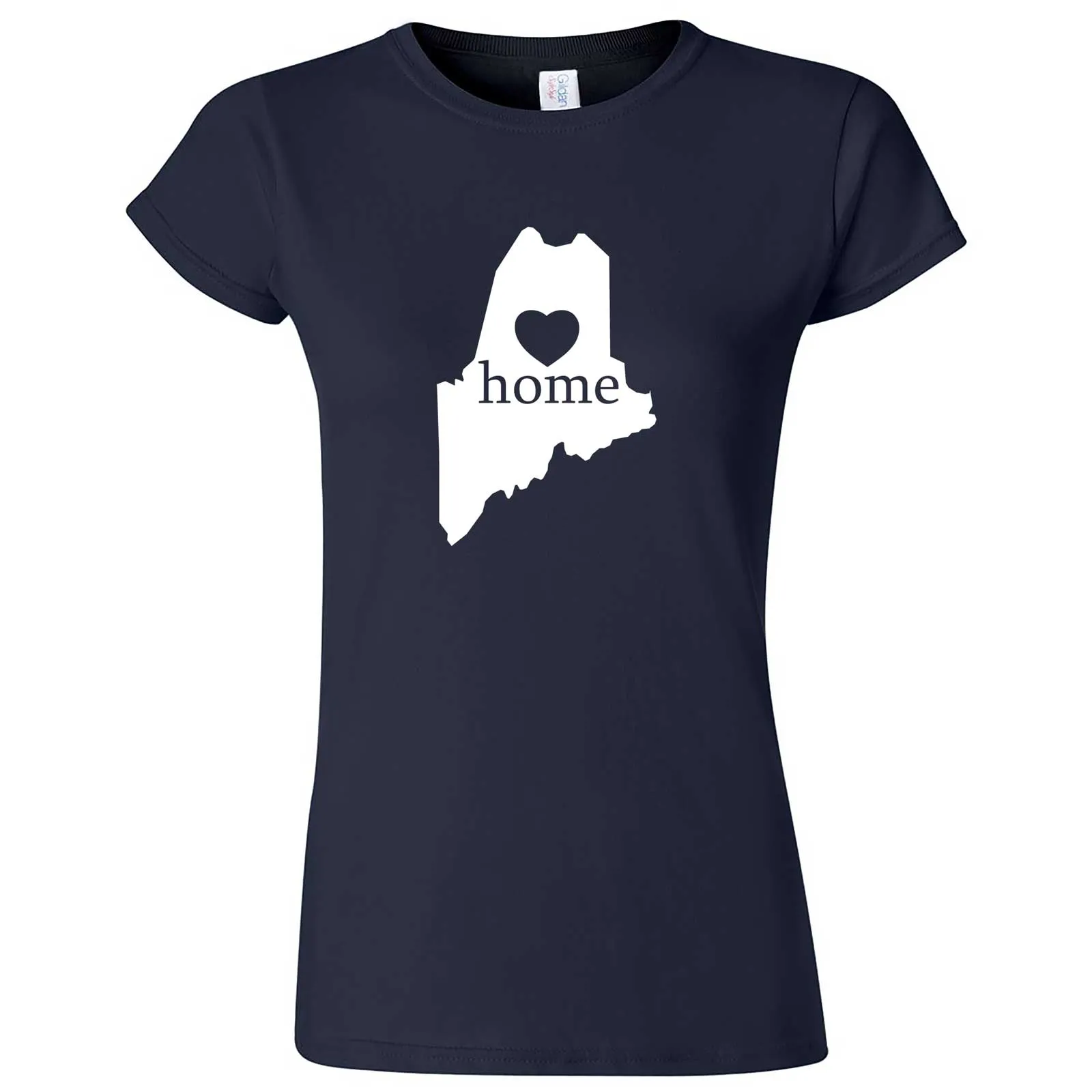 "Maine Home State Pride" women's t-shirt