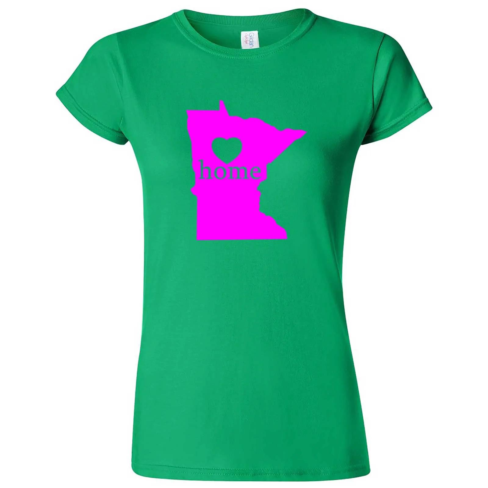 "Minnesota Home State Pride" women's t-shirt