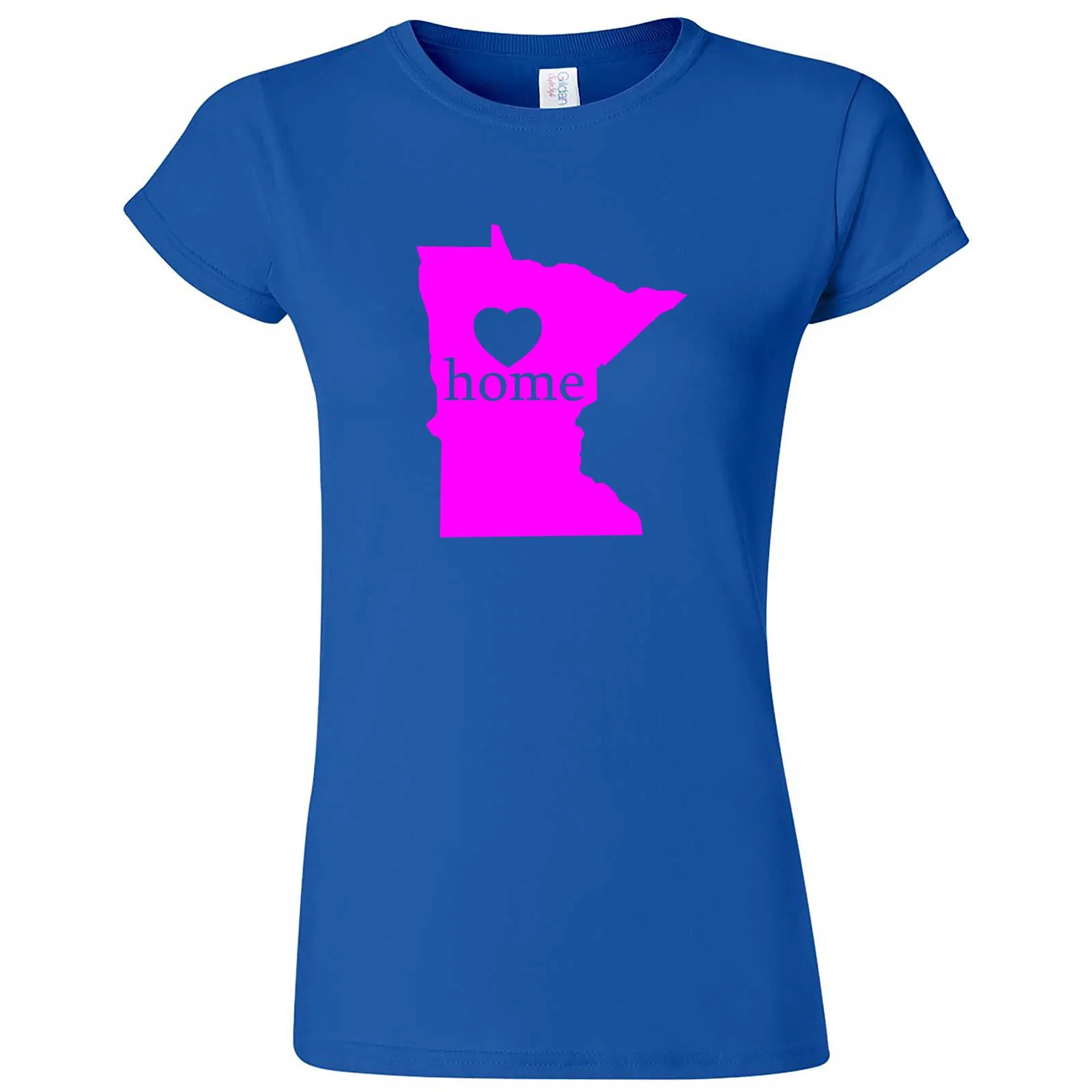 "Minnesota Home State Pride" women's t-shirt