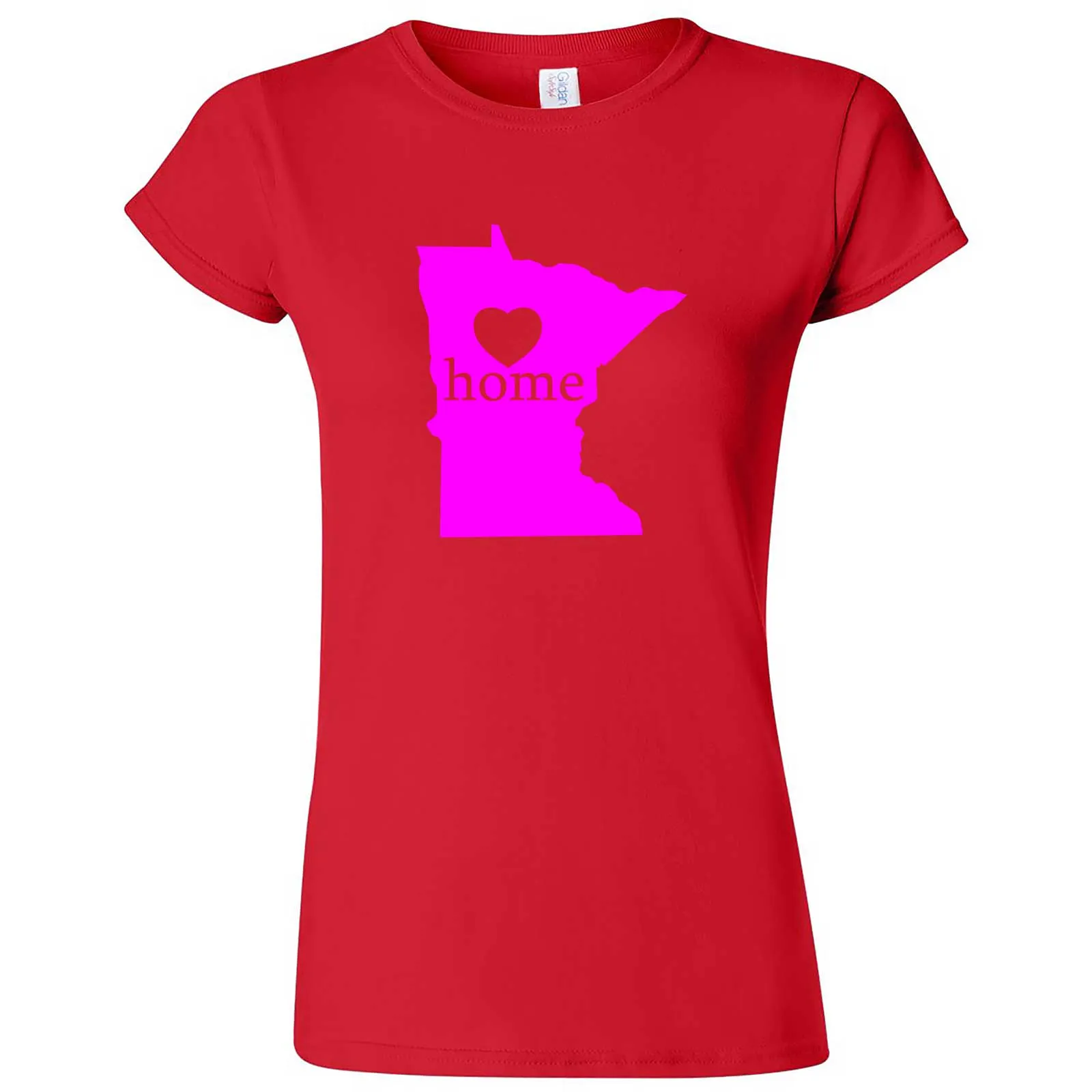 "Minnesota Home State Pride" women's t-shirt