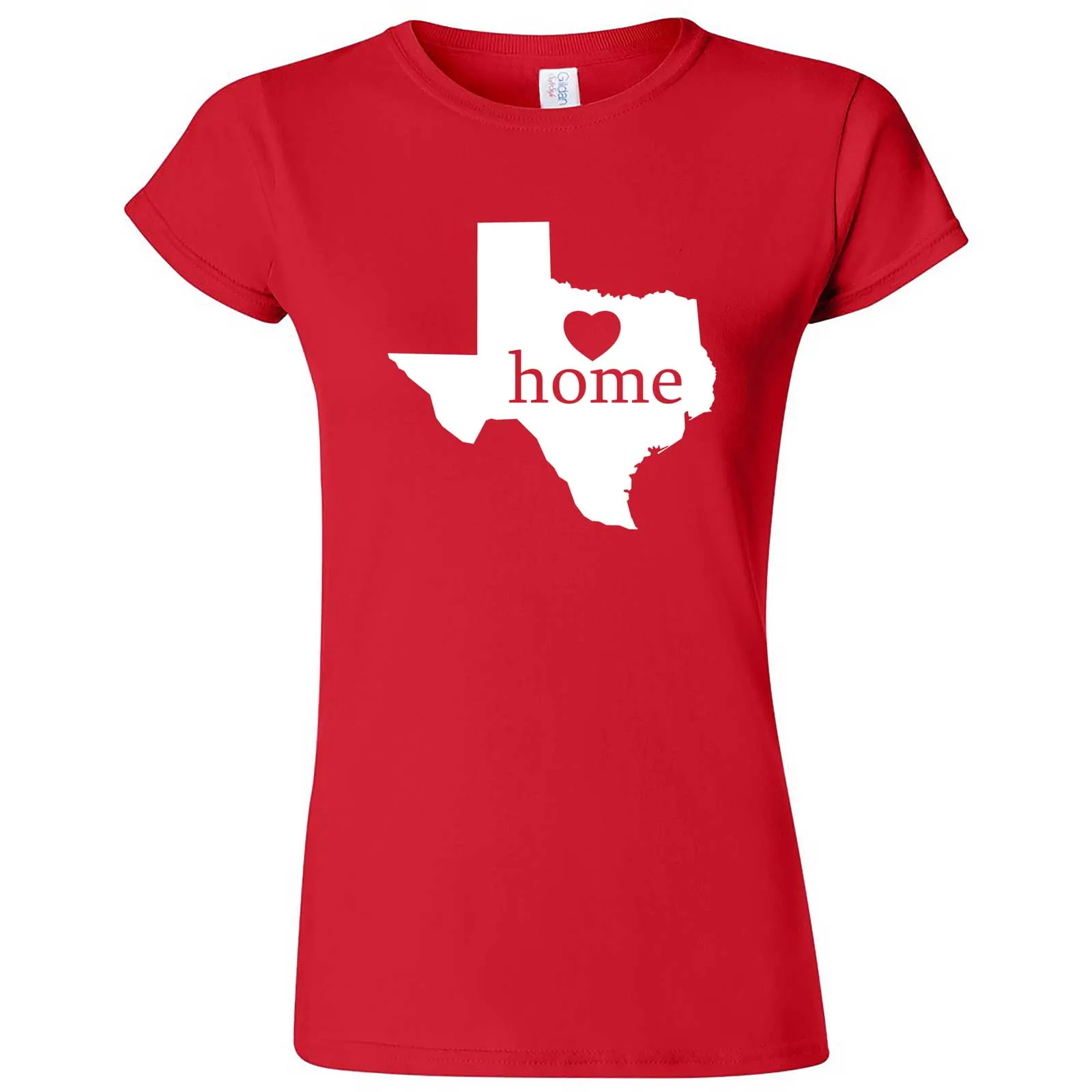 "Texas Home State Pride" women's t-shirt