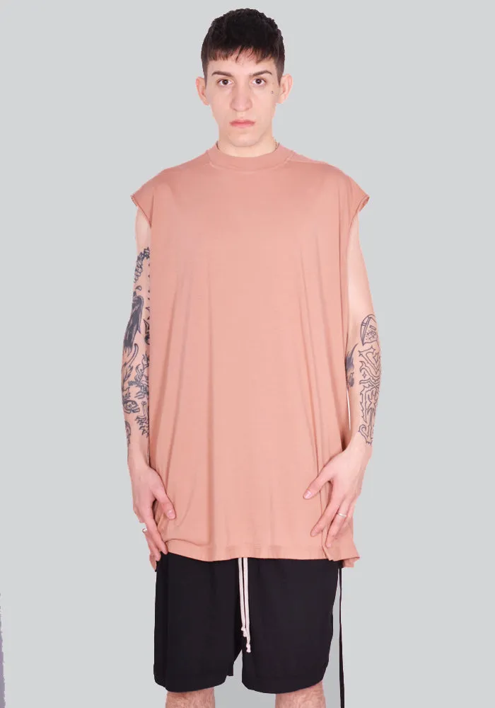 RICK OWENS DRKSHDW DU01D1158 RN TARP T-SHIRT DARK PINK