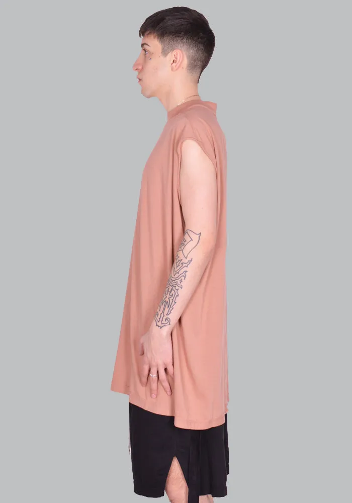 RICK OWENS DRKSHDW DU01D1158 RN TARP T-SHIRT DARK PINK