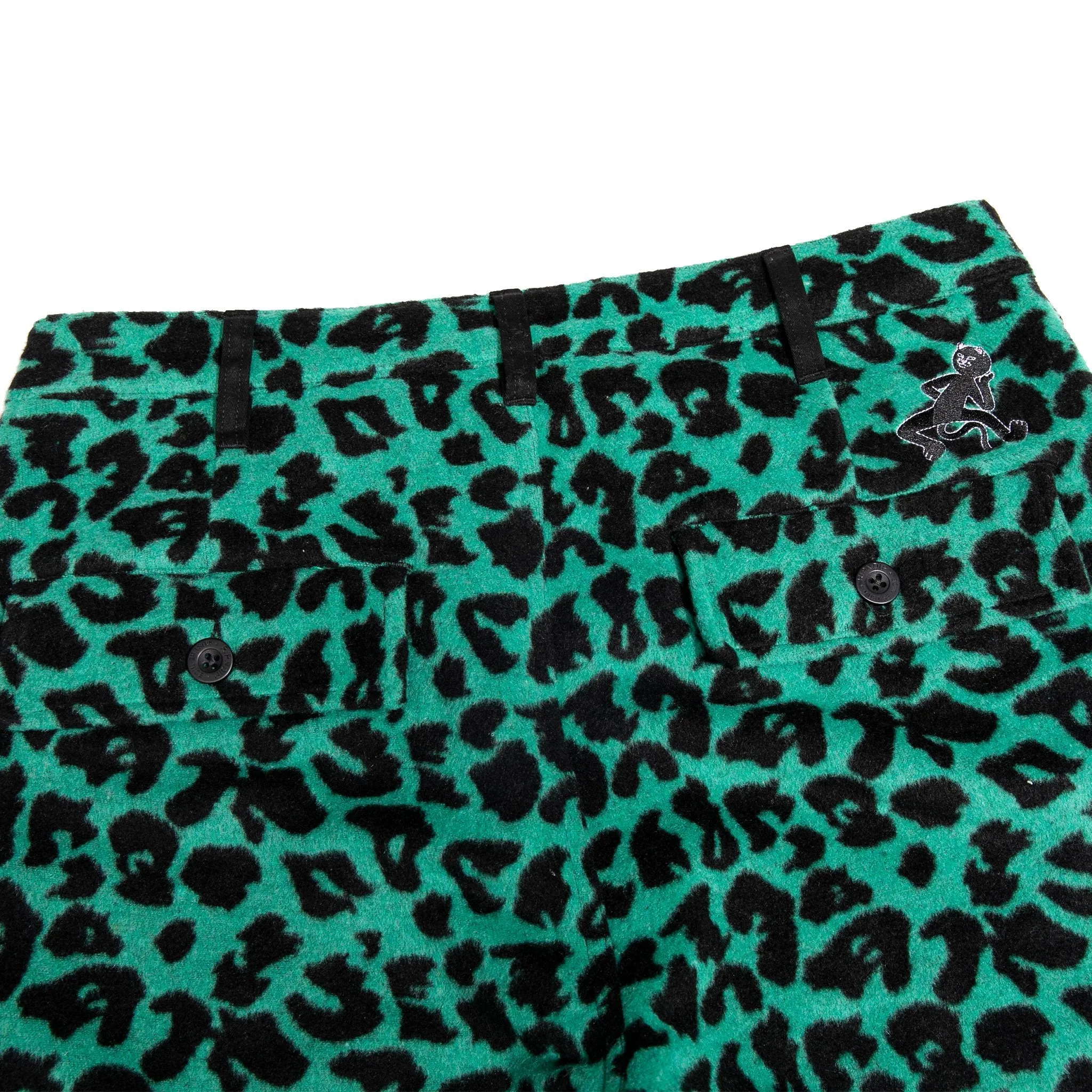 Ripntail Cheetah Pants (Teal / Black)