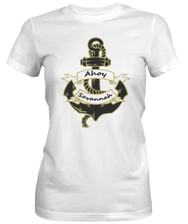 Savannah Georgia  Ladies Souvenir  T-shirt