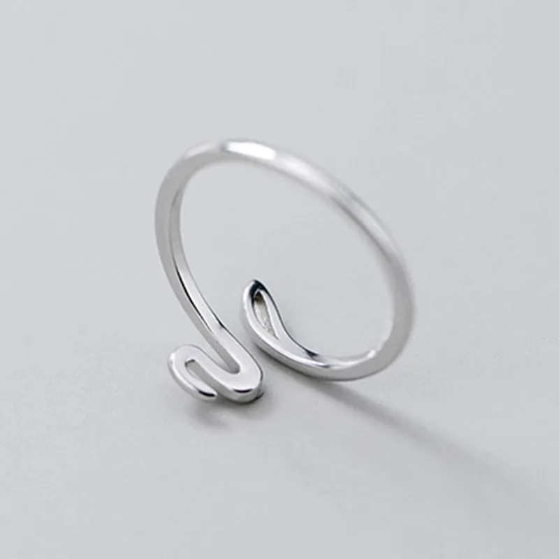 Simple Open Snake Ring