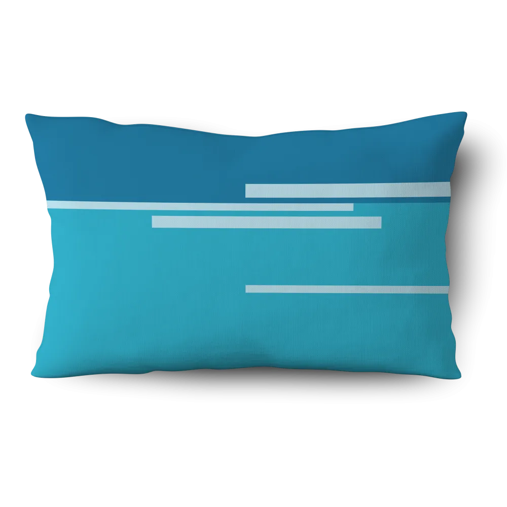 Skylines Indoor or Outdoor Long Pillow