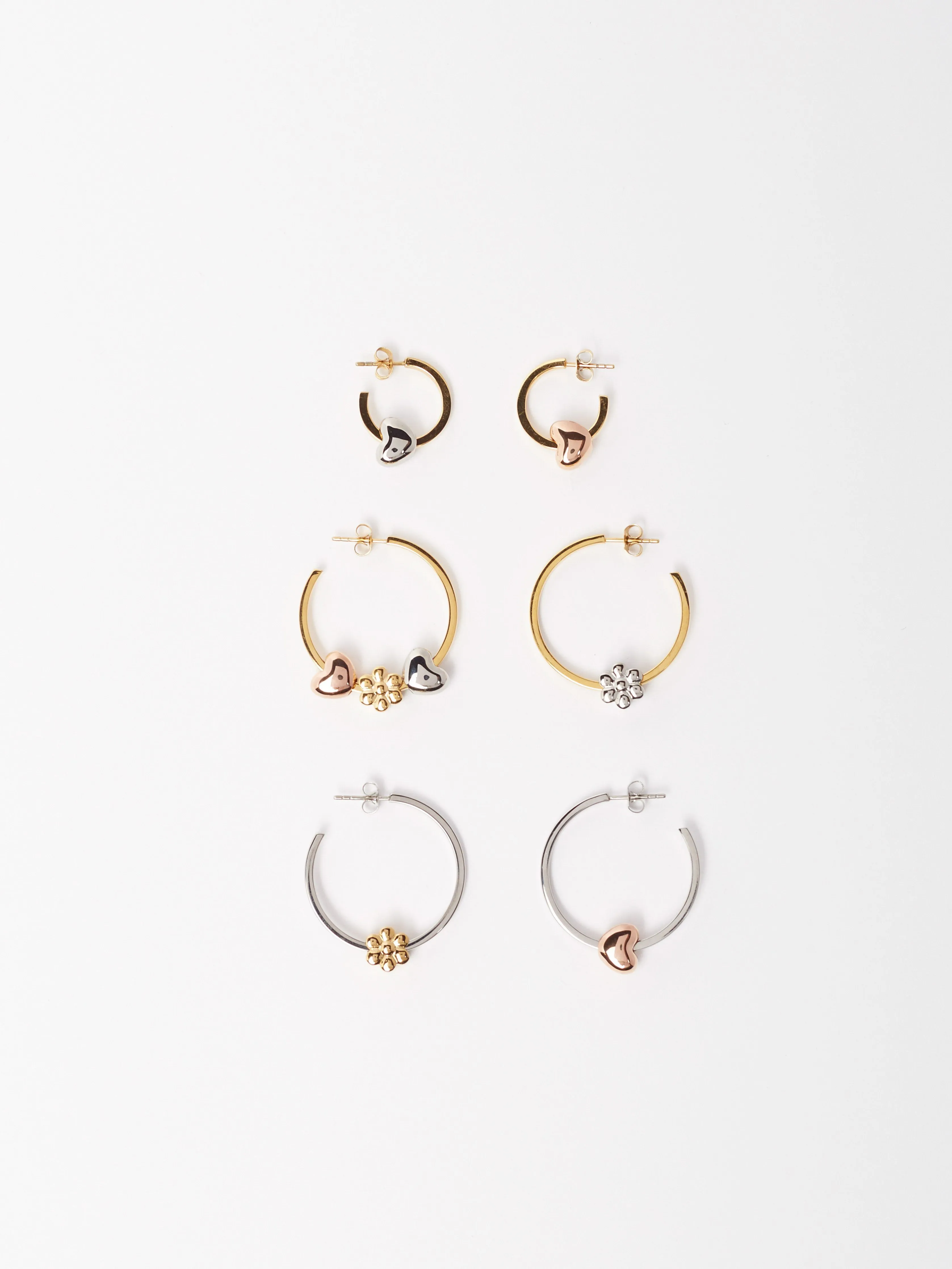 Small Simple Gold Hoops