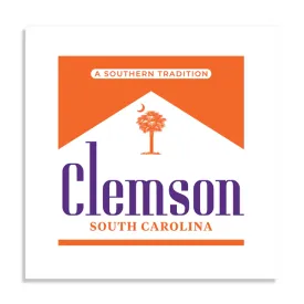 Smoked Clemson Poster