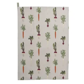 Sophie Allport 'Home Grown' Cotton Tea Towel