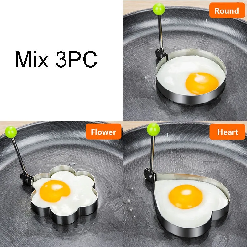 Stainless Steel Fried Egg Shaper & Pancake Mould