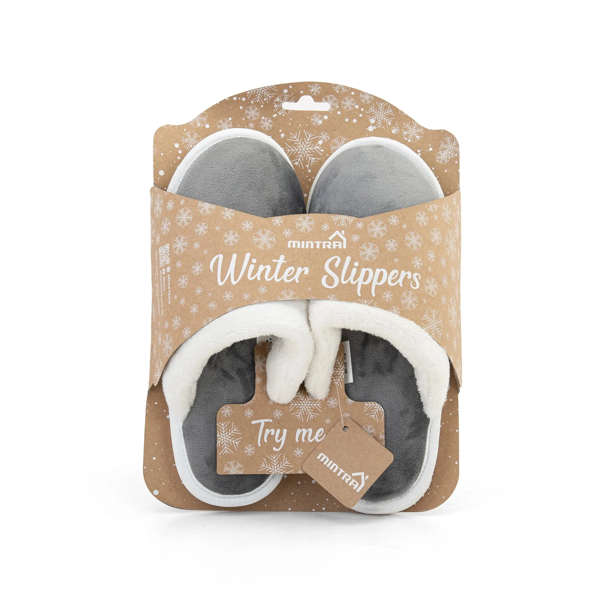 Striped Winter Slipper - Men