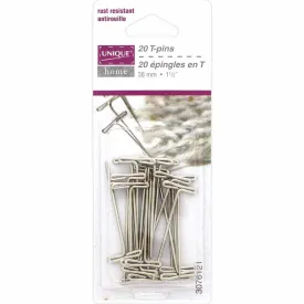 T-Pins Unique Home 20pcs - 38mm (11⁄2″)