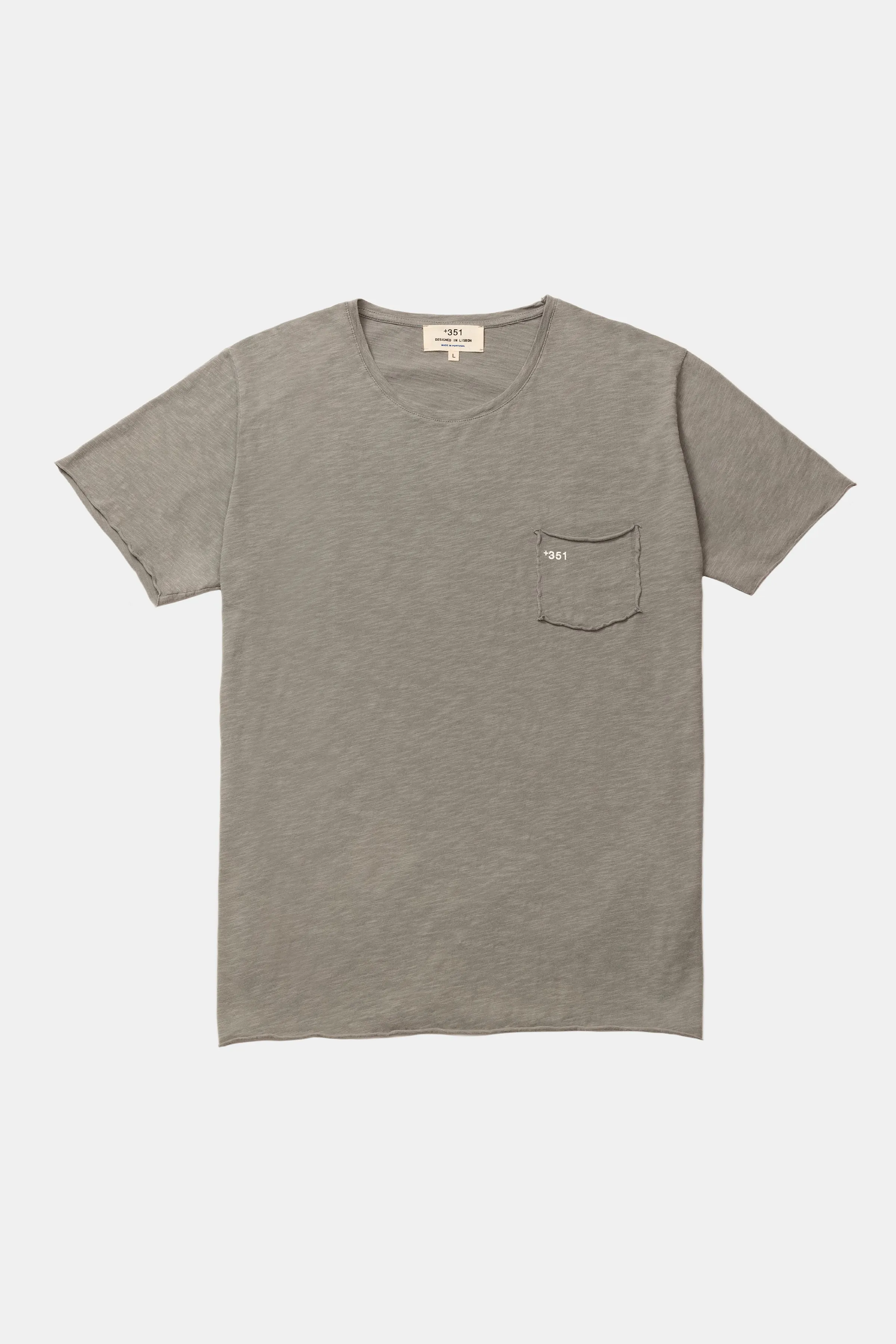 T-SHIRT ESSENTIAL STONE GREY