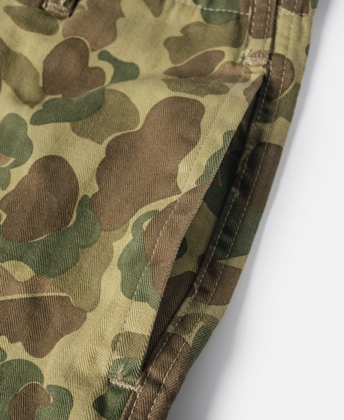 US Army M-1943 Herringbone Cotton Camouflage Pants (Modified)