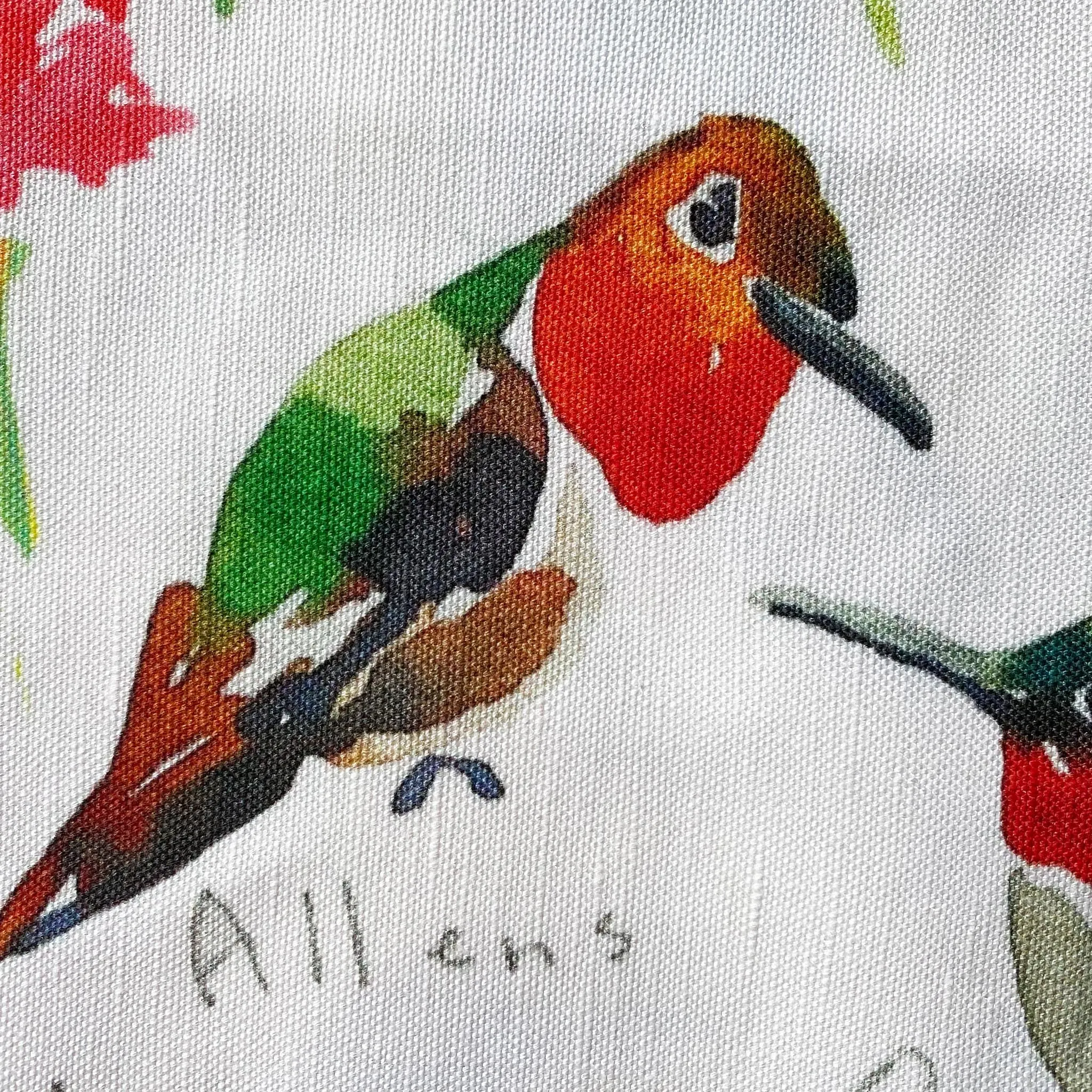 Watercolor Hummingbird T Towels