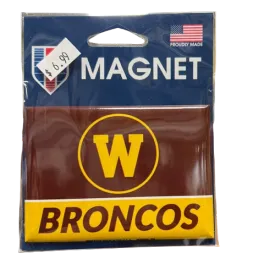 Western Michigan Single Magnet