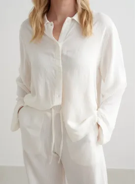 White Pyjama Shirt