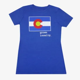 Women's Grown Locally Colorado T-Shirt