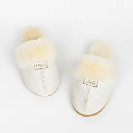 Women's Luxe Boucle Designer Slippers