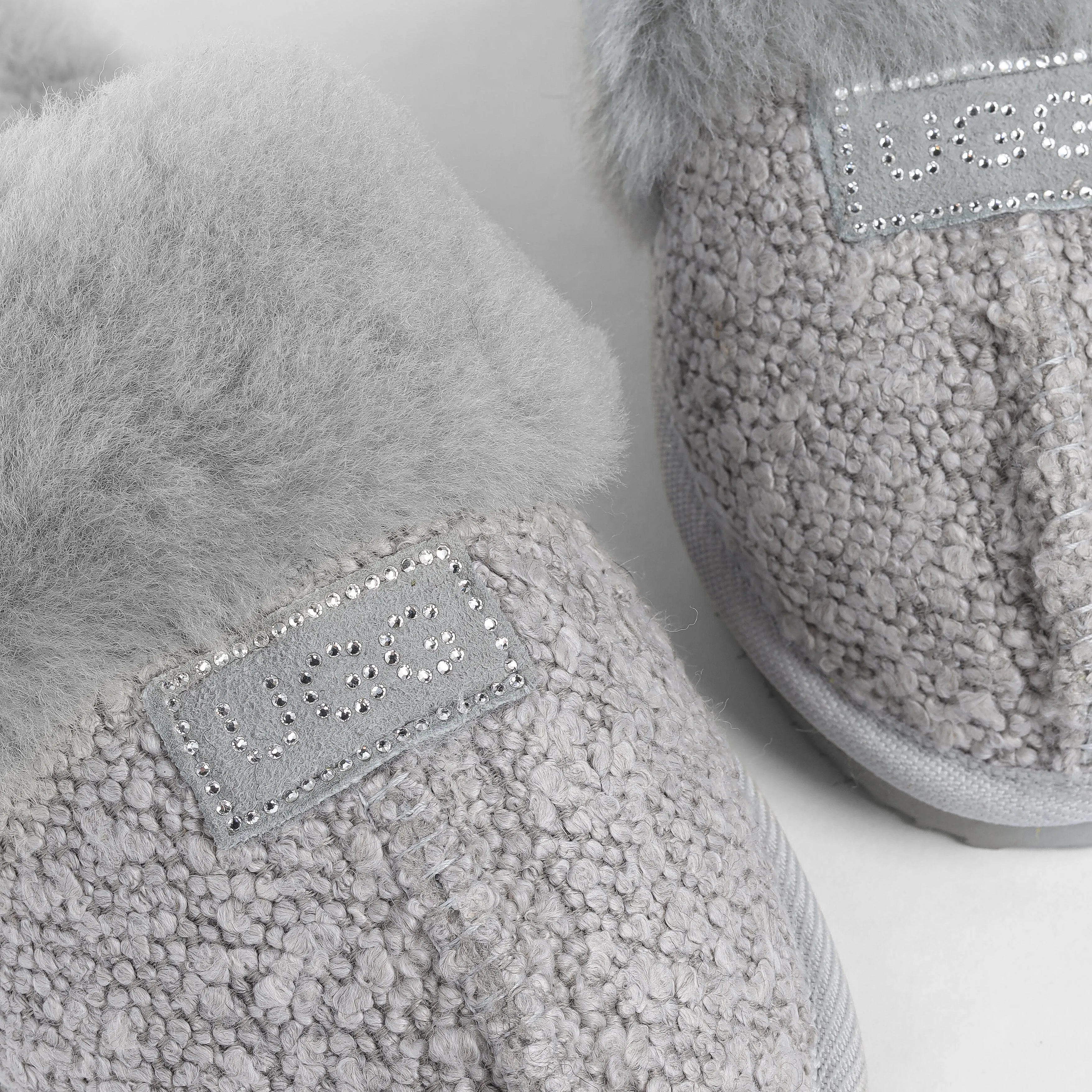 Women's Luxe Boucle Designer Slippers