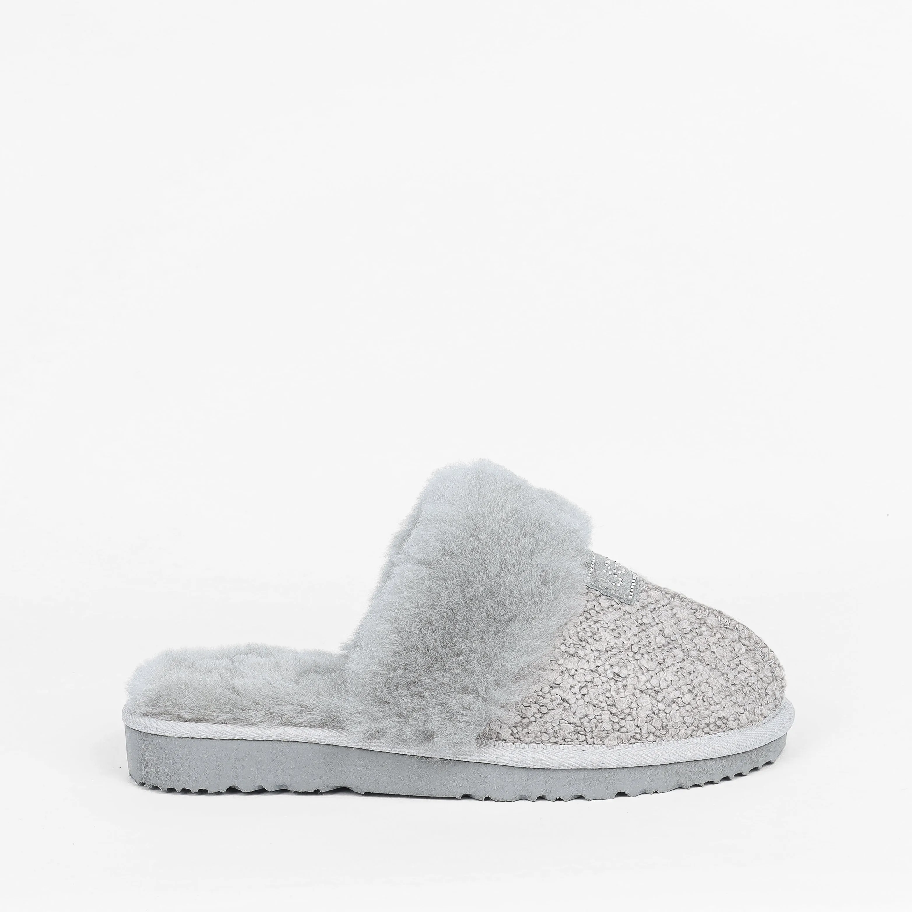 Women's Luxe Boucle Designer Slippers