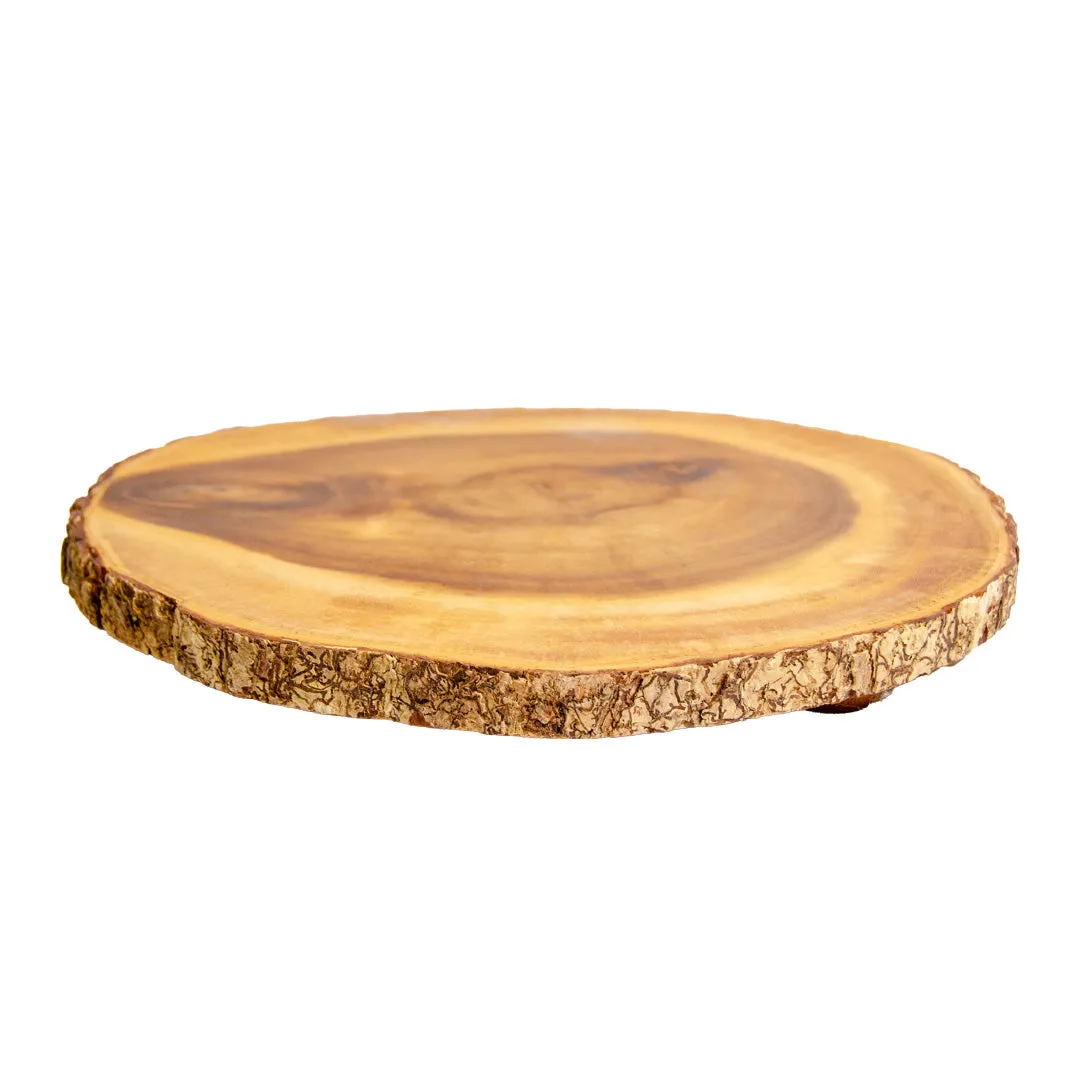 Wood Charger Plate